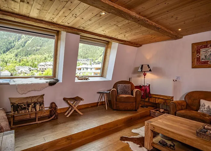La Cachette - Mountain Style And Spacious 2-bed Apartmán Chamonix